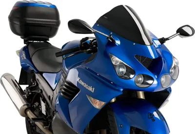 Immagine prodotto di Cupolino PUIG racing nero omologato ABE per Kawasaki zzr