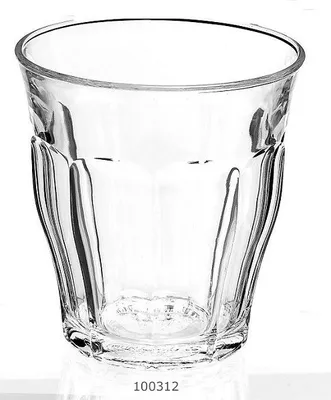 Image de Duralex Picardie Tumbler, verre à boire, 200ml, verre trempé, transparent, 6 pièces