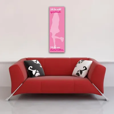 Produktbild von Motivational - Slim-Poster - Ich bin nicht egozentrisch + 1 Ü-Poster der Grösse 61x91,5cm