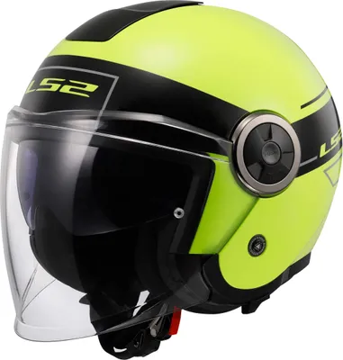 Immagine prodotto di LS2 OF620 Casco jet Classy Classic, nero/giallo neon, M (57/58)