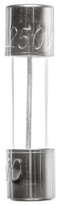 Obrázok produktu pre Jistič, typ: 5x20 mm, 20A, charakteristika: pomalý (T), napätie: 250V, kód: 006710057, balenie: 10 kusov