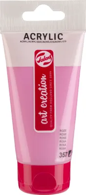 Zdjęcie produktu dla TALENS Art Creation - Farba akrylowa TAC 357 różowa tuba 75ml | tuba A 75 mililitrów