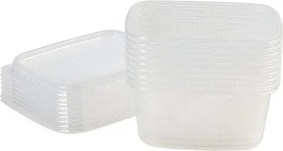 Image de EINWEGBEHÄLTER-SET MIT DECKEL FIND051 0,35L, 10-tlg
