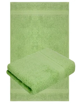 Produktbild von Betz 2 Stück Handtücher 50x100 cm PREMIUM  100% Baumwolle  Farbe: apfelgrün