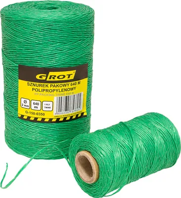 Produktbild von Polypropylen-Verpackungsgarn, 2 mm, 640 m² - G-150-0350