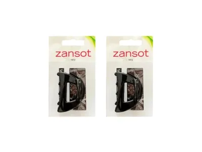 Obrázek produktu pro Zansot Sponka na vlasy 5,5 cm, lesklá černá 2ks