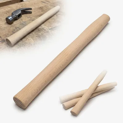 Immagine prodotto di MANICO IN LEGNO per martello da 32 cm, impugnatura robusta, MANICO UNIVERSALE