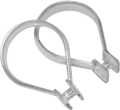 Produktbild von Sealskin Duschvorhangringe 12 Stk. Transparent 251060200