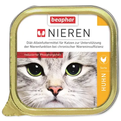 Productafbeelding van Beaphar Nierdieet + Kipfilet, 100 gram - 16 stuks