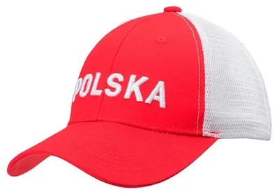 Image de Casquette de baseball Huari "Cappy" pour hommes et femmes, modèle unie, référence IG6149 (taille unique) (rouge/blanc)