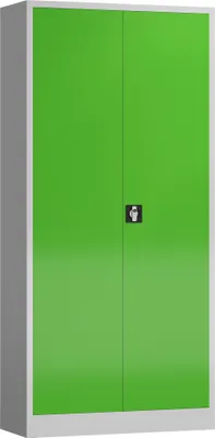 Produktbild von Aktenschrank kompl. montiert 195x92x50cm Büro Metallschrank Mehrzweckschrank X-530355