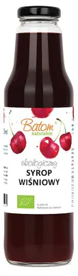 SYROP WIŚNIOWY BIO 750 ml - BATOM