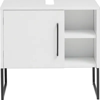 Obrázek produktu pro Koupelnová skříňka pod umyvadlo Möbelpartner Limone bílá matná 60,4 x 59,5 x 33 cm