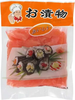 Produktbild von Ingwerscheiben ROT 150g/ 100g ATG | Sushi Ingwer | eingelegter Ingwer
