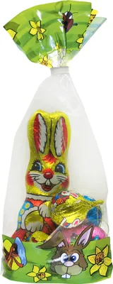Produktbild von WAWI Ostermischbeutel Vollmilch Schokolade Osterhase Eier 400g
