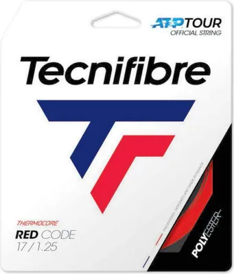 Obrázek produktu pro Tecnifibre Pro Red Code 12 M Jednotlivá tenisová struna Červená 1,20 mm Červená 1,20 mm