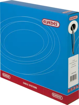 Produktbild von Schaltzug (außen) Elvedes mit Teflon-Innenbeschichtung 30 meter / ø4,2mm - Silber (30 meter in box