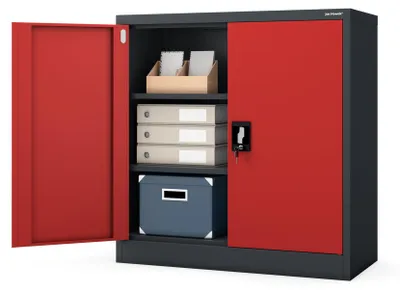 Image de Aktenchrank anthrazit-rot 925x90x40