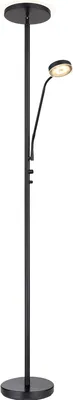 Produktbild von Globo Lighting Stehleuchte Metall schwarz matt, LED