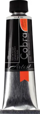 Produktbild von Cobra Artist Wassermischbare Ölfarbe Tube 150 ml Lampenschwarz 702