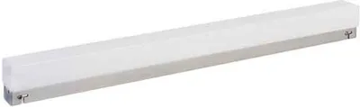 Productafbeelding van Müller-Licht LED wand- en plafondlamp, badlamp Lotis, sensor, 40 cm, schakelaar, geborsteld zilver, 7,5W, 3000K-6500K, 540lm, IP44