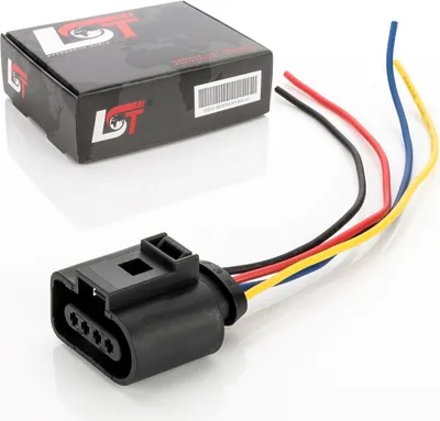 Produktbild von Stecker Steckverbinder Reparatur Kabelbaum Buchse 4-polig weiblich für VW