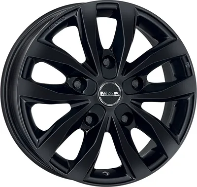 Produktbild von 17 Zoll Alufelge MAK load 5 17"x7" 5x118 PCD ET68 71.1mm Felge Schwarz