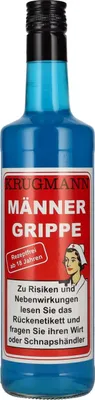 Image de Krugmann MÄNNERGRIPPE Ice-Mint-Likör 15% Vol. 0,7l