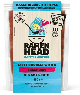 Obrázok produktu pre Ramenhead Szechuan Instant Ramen 450 g – Pikantná, autentická čili rezancová polievka