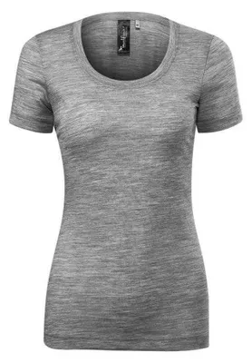 Obrázok produktu pre Malfini - Dámske tričko „Merino Rise“ PP10145 (XXL) (šedá)