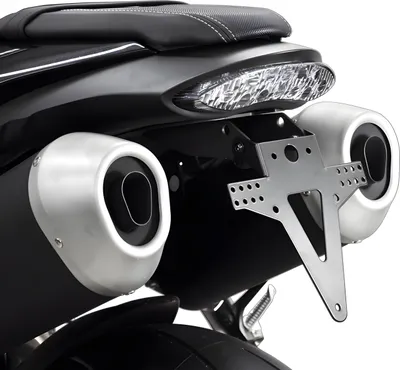 Produktbild von ZIEGER Classic Kennzeichenhalter kompatibel mit Triumph Speed Triple 1050 R