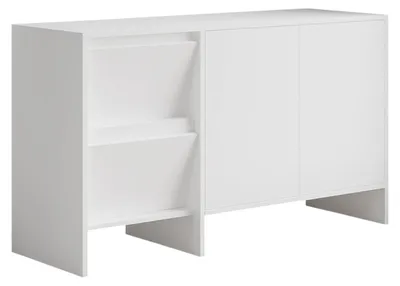 Produktbild von Holzbuffet "Laris 130" - 130 x 44 x 82 cm - Weiß