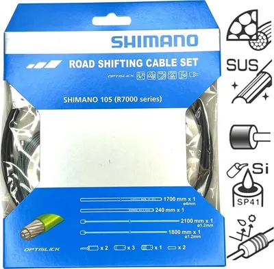 Produktbild von Shimano Schaltzug-Set Road OT-SP41 Optislick schwarz