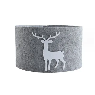 Obrázok produktu pre Obal na vianočný stromček DEERBOX so sobom, sivý