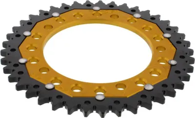 Obrázok produktu pre Korunka ZF 41 zubov rozstup 525 zlatá čierna dvojitá ZFD-1792-41-GLD