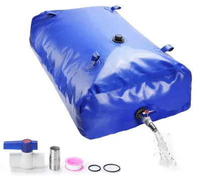 Immagine prodotto di Solidchoice - Contenitore portatile per l'acqua, ideale per l'approvvigionamento idrico di emergenza (350 litri)