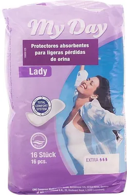 Obrázok produktu pre MY DAY mini inkontinenčné vložky 16 ks