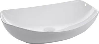 A white ceramic washbasin is shown against a white background.