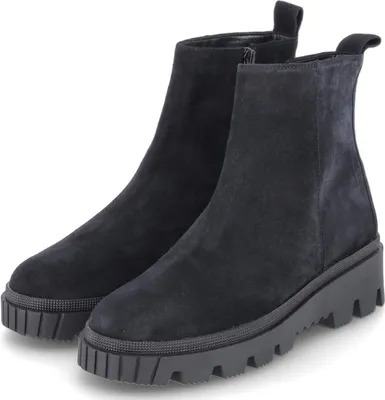Produktbild von Gabor Damen Stiefeletten Schwarz Rauleder Größe: 42,5