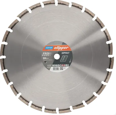 Produktbild von Norton Clipper Diamanttrennscheibe (Ø 500 mm Bohrung 25,4 mm / für Fugenschneider) - 70184631995
