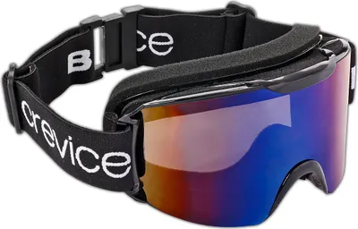 Produktbild von BLACK CREVICE - Damen/Herren Skibrille | Farbe: Schwarz | Scheibe: Blau