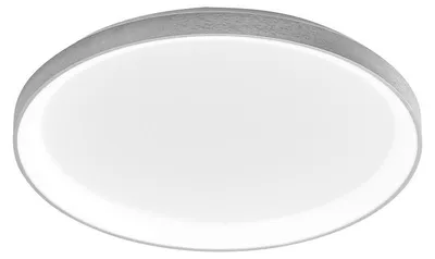 Produktbild von Krizia 50W LED-Deckenleuchte 4000K, dimmbar, Phasenanschnitt, weiß satiniertes Aluminiumgestell, opalfarbener Acryldiffusor - Gealuce