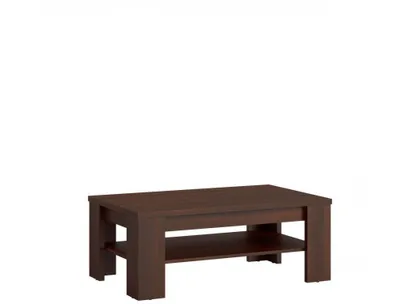 Produktbild von Rechteckiger Laminat Couchtisch mit Einlegeboden, 110 cm Breite, 67 cm Tiefe, 43 cm Höhe