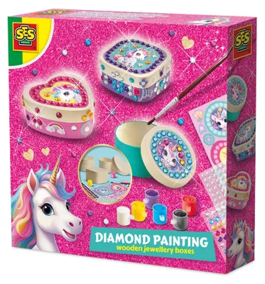 Image de Coffret à bijoux en bois SES Licorne 14138 41387