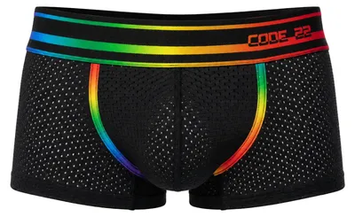 Zdjęcie produktu dla CODE 22 Pride Trunk Black - Größe M