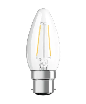 Obrázek produktu pro Ledvance Classic Performance LED žárovka B22d s vláknem čirá 2,5 W 250 lm - 827 Extra teplá bílá | Náhrada za 25 W