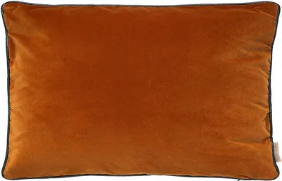 Produktbild von Blomus Kissenbezug Velvet, Kissenhülle für Kopf- oder Sofakissen, Baumwolle, Rustic Brown, 40 x 60 cm, 66570