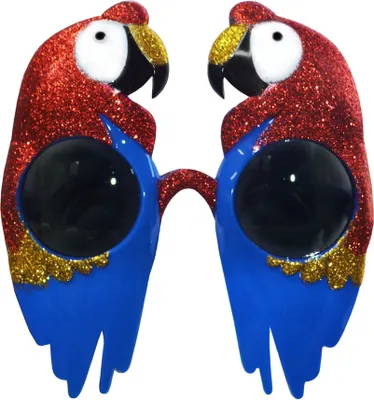 Produktbild von Witzige Papagei-Brille Accessoire bunt