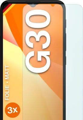 Produktbild von moex® 3x Schutzfolie kompatibel mit Motorola Moto G30 - Displayschutzfolie Anti Reflex Folie, Matt