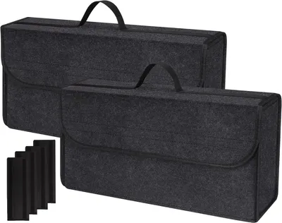Imagen del producto de Omgoods: Organizador para el maletero del coche, fabricado en fieltro con laterales reforzados